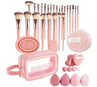 Makeup Brush Set - Makeup Brush and Duvet Set | Beauty and Personal Care Set for Travel Study Outdoor