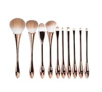 Makeup Brush Set Professional Makeup Brush Set Curved Brush Bar Non-irritating Synthetic Fiber Bristles Foundation Brush,