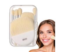 Makeup Brush Set with Case Soft Hair Makeup Brusque 6 Change your makeup routine with a versatile brush set suitable for both the main