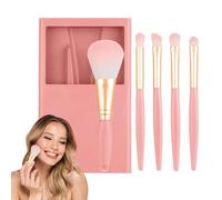 Makeup Brush Sets for Women Small Makeup Brushes with Case and Mirror