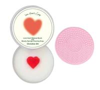 Makeup Brush Soap - Professional Solid Cleanser Portable Wash Tool, Deep Cleaning Botanical Formula for Synthetic and Natural Bristles, Beauty Care, Ideal for Travel Daily Maintenanc