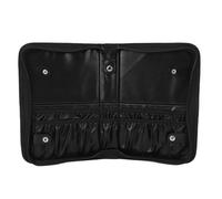 Makeup Brush Storage Bag, 14 Holes Fold Holder Organizer for Makeup Artist Travel, Holder Case Bagging Folding Purse Foldable Bag Pocket for Traveling Makeup Brushes, Cosmetic Bags