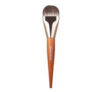 Makeup Brush - Thin Face Foundation Tool for Perfect Coverage | Sturdy Fibers with Soft Texture, Sleek Handle, Portable Design, Ideal for Professional Looks, Travel, Everyday Makeup