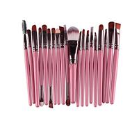 Makeup Brush Tool Set 20PCS Cosmetic Makeup Brushes Set Professional Blender Brush Powder Eyeshadow Brush Lip Brush Beauty Care Tools(Pink)