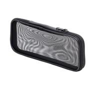 Makeup Brush Travel Case Compact Cosmetic Toiletry Bag Mesh Toiletry Organizer for Women Makeup Brush Pouch