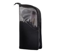 Makeup Brush Travel Case Waterproof Standing Divided Storage