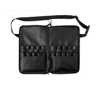 Makeup Brush Waist Bag 1PC PU Makeup Brush Bag with Zipper Belt Multi-Function Cosmetic for Professional Artist Large Capacity Storage