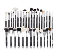 Makeup Brushe Set 42Pcs Classic Black Professional Cosmetic Foundation Powder Blush Eyeshadow Blending Make Up Brush