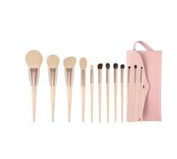 Makeup Brushes 12Pcs Cosmetic Makeup Brush Set Premium Synthetic Make Up Brush Kit Pink