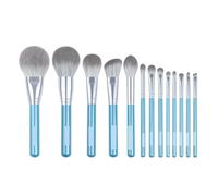 Makeup Brushes 13 Piece Round Head Loose Powder Brush Oblique Angle Eye Shadow Makeup Set Professional