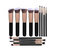 Makeup Brushes 14 PCs Makeup Brush Set Premium Synthetic Foundation Brush Blending Face Powder Blush Concealers Eye Shadows Make Up Brushes Kit