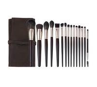 Makeup Brushes 15 Mini Portable Makeup Brush Set Fiber Hair Powder Dispersing Tool Professional