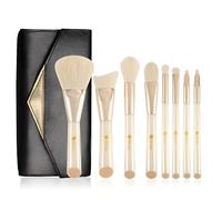 Makeup Brushes 8Pcs White Brush Bag Set Synthetic Hair Powder EyeShadow Blending Eyelash Eyebrow Make Up Beauty Cosmestic