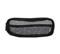 Makeup Brushes Case Portable Nylon Zipper Makeup Brushes Bag Cosmetics Brushes Set Bag Black