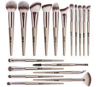 Makeup Brushes,MAANGE 18 Pcs Makeup Brush Set Premium Synthetic Make up Brush Set for Contouring Concealer Foundation Powder Eye Shadows Blush Cruelty-Free Makeup Brushes with Champagne Gold Handle