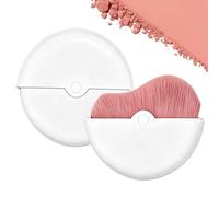 Makeup Brushes, Portable Rotating Stand, Blush Makeup Brush, 180 Degree Adjustable Beauty Tool for Cheek Professional Home Daily Use Birthday Vacation Beginner Women