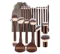 Makeup Brushes Professional Makeup Brush Set Double-End Make Up Brushes for Powder Concealers Eye Shadows Blush Contour Foundation Brushes with Case