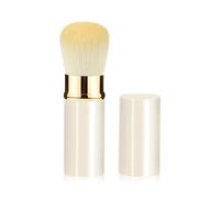 Makeup Brushes Retractable Brush Kabuki Makeup Brushes Foundation Brush Travel Face Kabuki Makeup Brush for Liquid Cream and Flawless Powder Cosmetics (white)