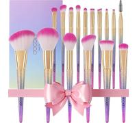 Makeup Brushes Set, Professional Make Up Brushes with Gift Box, Foundation Eyebrow Concealer Eyeshadow Bronzer Blush Contour Powder Eyeline Lip Makeup Brush Set