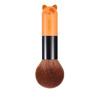 Makeup Brushes Set with Cartoon Design - Includes Blush, Powder, Foundation & Face Brushes for Cheeks & Liquid Makeup - Soft Bristles for Beginners & Daily Use - Cat
