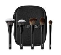 MAKEUP BY MARIO Mario’s Essential 5-Piece Travel Face Brush Set with Case. LIMITED EDITION