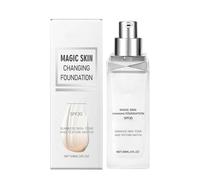 Makeup Changing Foundation | Full Coverage Concealer Foundation | Waterproof Warm Complexion Face Foundation for Wife, Old Woman, Mom
