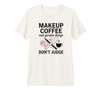 Makeup Coffee Garden Things Women Diva Attitude Premium T-Shirt