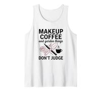 Makeup Coffee Garden Things Women Diva Attitude Tank Top