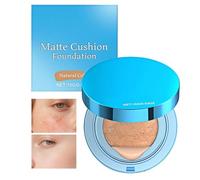 Makeup Concealer Cushion - Moisturizing Foundation Air Cushion Long-Lasting - Lightweight Makeup Correction Cream for Business Trip Traveling School Beach Party