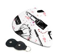 Makeup Cosmetics Pattern Printed Guitar pick Guitar Plectrums for Acoustic Guitar Electric Guitar Bass Guitar - Guitar Accessories - 6 Pack 0.46mm