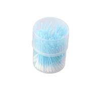 Makeup Cotton Stick Eyelash Extension Glue Removing Disposable Ear Cleaner Spoon Double Head Cotton Swabs Portable Makeup Tool Household