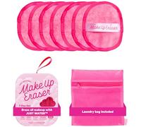 MakeUp Eraser, 7-Day Set, Erase All Makeup With Just Water, Including Waterproof Mascara, Foundation, Lipstick, and More! - Pink