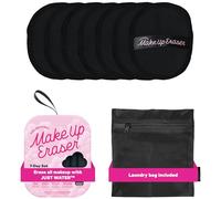 MakeUp Eraser, 7-Day Set, Erase All Makeup With Just Water, Including Waterproof Mascara, Foundation, Lipstick, and More! - Chic Black