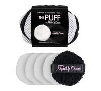 MakeUp Eraser Toner Puff 7pc Set, Reusable and Machine Washable Rounds, Laundry Bag Included