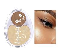 Makeup Eyeshadow Palette | Long-Lasting Waterproof 2-Color,Women Contour Make Up Beauty Palette,for Women Teens Wife Travel Everyday Dating Party Commuting Wedding