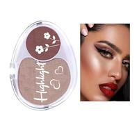 Makeup Eyeshadow Palette - Waterproof Makeup Beauty Supplies | Eyeshadow Make Up Highlighter Palette | for Women Teens Wife Travel Everyday Dating Party Commuting Wedding