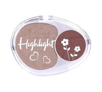 Makeup Eyeshadow Waterproof Makeup Beauty Accessories Shimmer Eyeshadow Bronzer Powder for Daily Use Travel Wedding Party Dating Valentine's Day Birthday