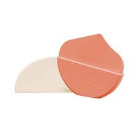 Makeup Foundation Brush - Flat Silicone Applicator, Thin Cosmetics Tool, Soft Bristle Blending Brushes, Durable Handle | Precise Face Makeup Brush For Enthusiasts Beginners Artists Travel Evening