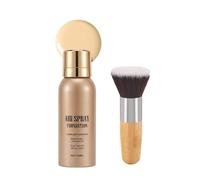 Makeup Foundation for Mature Skin, Airbrush Foundation, Silk Flawless Radiant Finish, Middle-aged, Moisturizes, Buildable Coverage, Waterproof Foundation for All Skin Types
