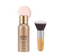 Makeup Foundation for Mature Skin, Airbrush Foundation, Silk Flawless Radiant Finish, Middle-aged, Moisturizes, Buildable Coverage, Waterproof Foundation for All Skin Types