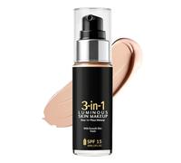 Makeup Foundation - Liquid Face Base, Long Wear Coverage Cosmetic, Lightweight Skin Tone Enhancer for Daily Makeup Party Stage Sports Look, Beauty Face Product 1.97 × 4.72 in