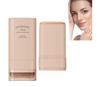 Makeup Foundation Stick,Cream Foundation With Built-In Foundation Brush,Face Foundations For Mature Skin,Multi-Use Foundation Full Coverage & Concealer Stick,Concealer Foundation,Foundation Stick