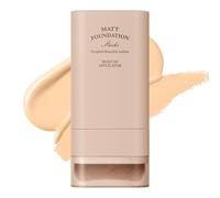 Makeup Foundation Stick, Multi-Use Full Coverage Foundation & Concealer Stick, Foundation Stick with Built-In Foundation Brush, Liquid Face Foundation, Blemish Concealer