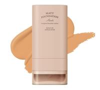 Makeup Foundation Stick, Multi-Use Full Coverage Foundation & Concealer Stick, Foundation Stick with Built-In Foundation Brush, Liquid Face Foundation, Blemish Concealer