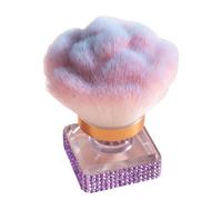 Makeup Fusion Brush | Nail Dust Cleaner Brush, Makeup Applicator and Manicure Tool Multifunction for Home, Salon, Outdoor and Travel Use