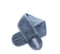 Makeup Hair Band 1Pc Soft Toweling Hair Accessories Girls Headbands For Face Washing Bath Makeup Band Women Adjustable SPA Facial Headband(Blue)