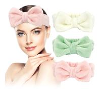 Makeup Headband-Face Washing Spa Headband With Bow for Graduation,Bridesmaid Proposals&Gifts