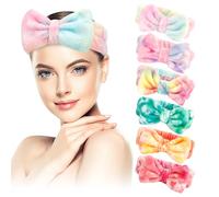Makeup Headband-Face Washing Spa Headband With Bow for Graduation,Bridesmaid Proposals&Gifts