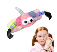 Makeup Headband - Plush 1 Pcs 5.51 Inch | Cartoon Funny Headband with Hair Balls, Elastic Plush Hair Accessories for Washing Facial Cosmetics | Fashion Headband Elastic Ha
