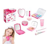 Makeup Kit For Children - Pretend Cosmetics Sets, Safe Beauty Playset, Colorful Glam Toy, Deluxe Fashion Makeover Set | Fantasy Roleplays Makeup Collection For Girls Parties Learning Creativity Joy